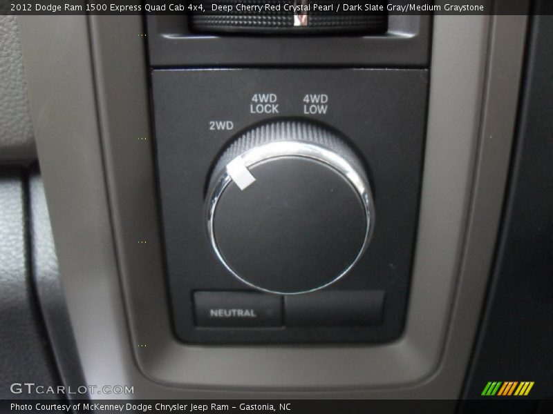 Deep Cherry Red Crystal Pearl / Dark Slate Gray/Medium Graystone 2012 Dodge Ram 1500 Express Quad Cab 4x4