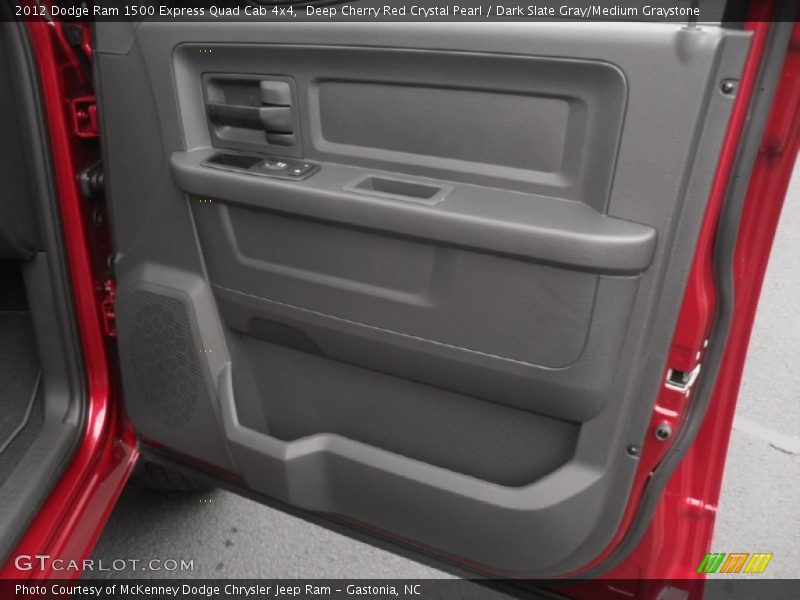 Deep Cherry Red Crystal Pearl / Dark Slate Gray/Medium Graystone 2012 Dodge Ram 1500 Express Quad Cab 4x4