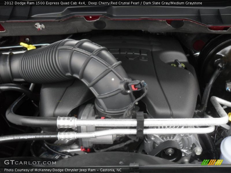 Deep Cherry Red Crystal Pearl / Dark Slate Gray/Medium Graystone 2012 Dodge Ram 1500 Express Quad Cab 4x4