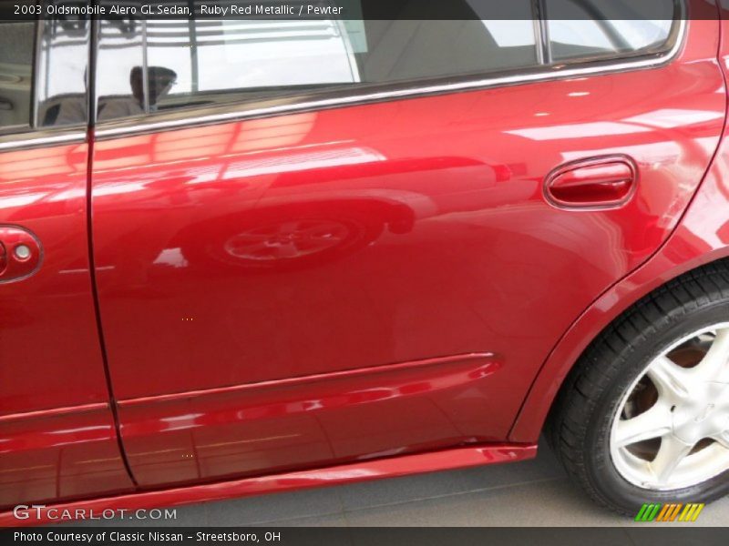 Ruby Red Metallic / Pewter 2003 Oldsmobile Alero GL Sedan