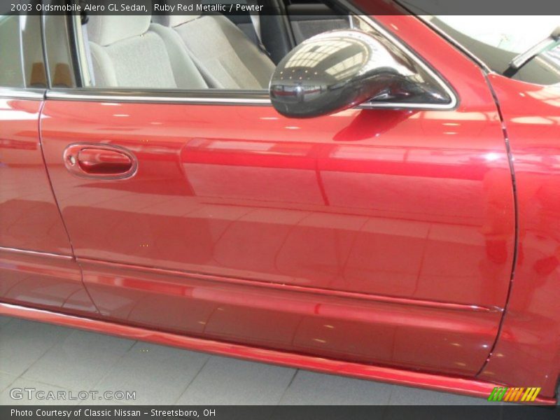 Ruby Red Metallic / Pewter 2003 Oldsmobile Alero GL Sedan