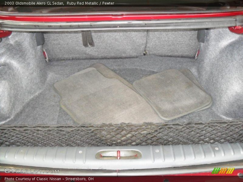 Ruby Red Metallic / Pewter 2003 Oldsmobile Alero GL Sedan