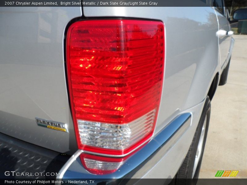 Bright Silver Metallic / Dark Slate Gray/Light Slate Gray 2007 Chrysler Aspen Limited