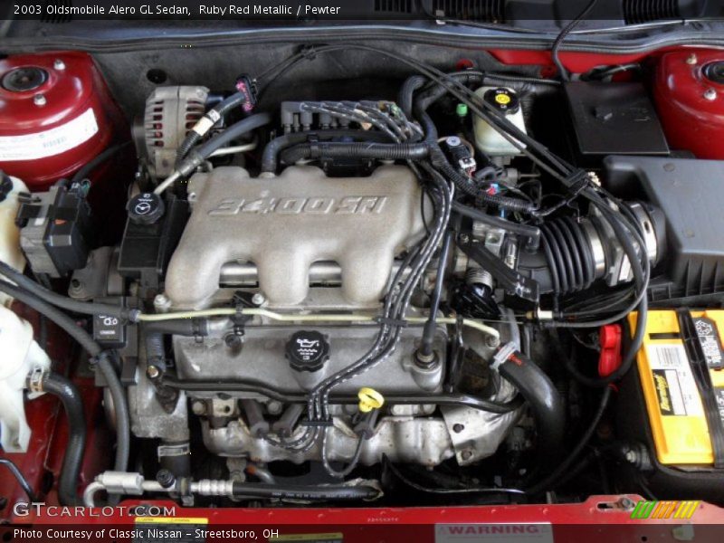  2003 Alero GL Sedan Engine - 3.4 Liter OHV 12-Valve V6