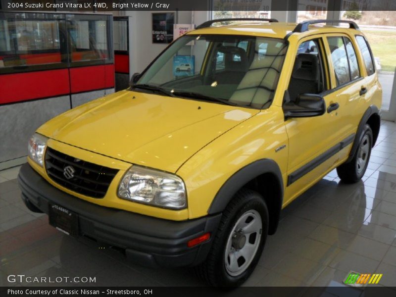 Bright Yellow / Gray 2004 Suzuki Grand Vitara LX 4WD