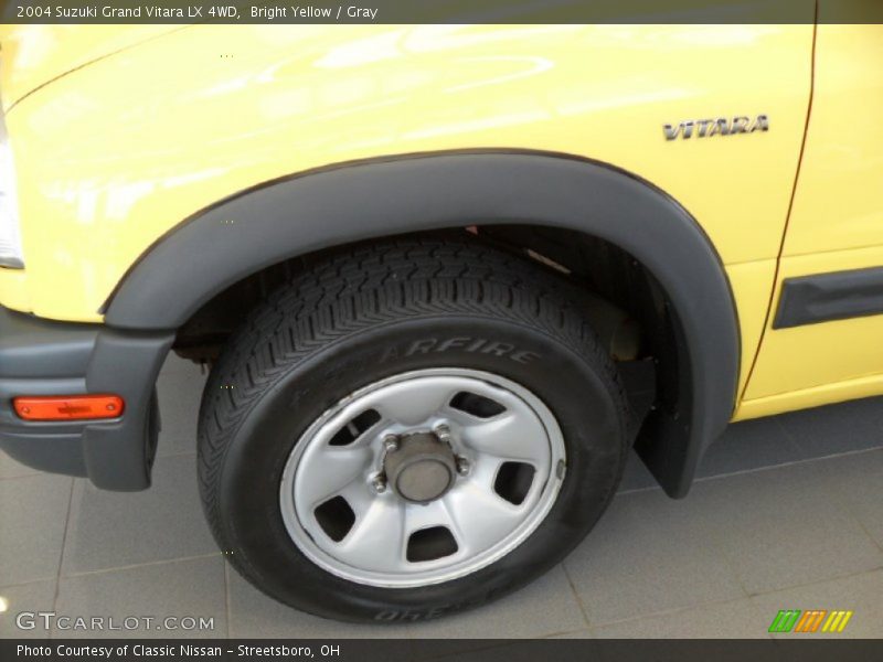 Bright Yellow / Gray 2004 Suzuki Grand Vitara LX 4WD