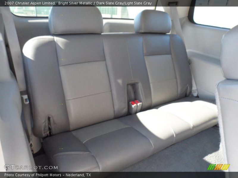 Bright Silver Metallic / Dark Slate Gray/Light Slate Gray 2007 Chrysler Aspen Limited