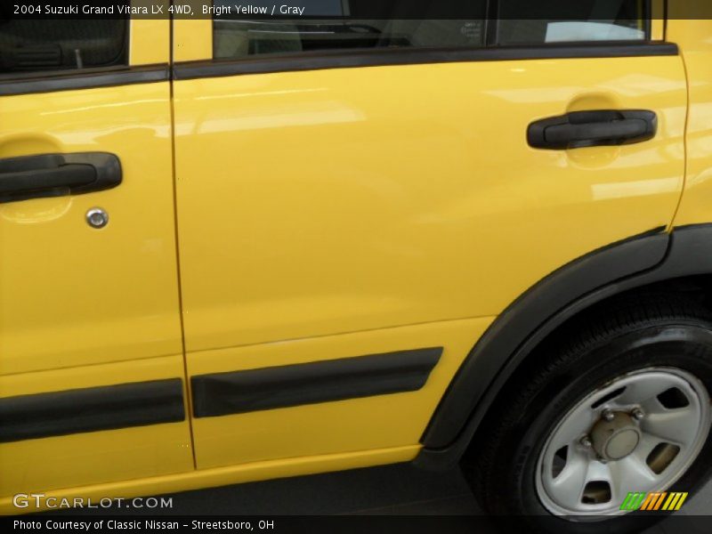 Bright Yellow / Gray 2004 Suzuki Grand Vitara LX 4WD