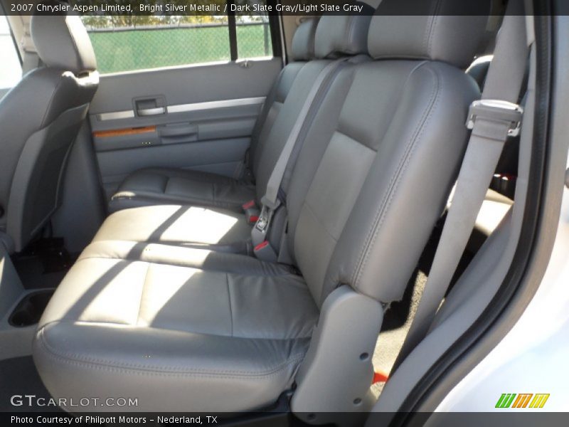 Bright Silver Metallic / Dark Slate Gray/Light Slate Gray 2007 Chrysler Aspen Limited