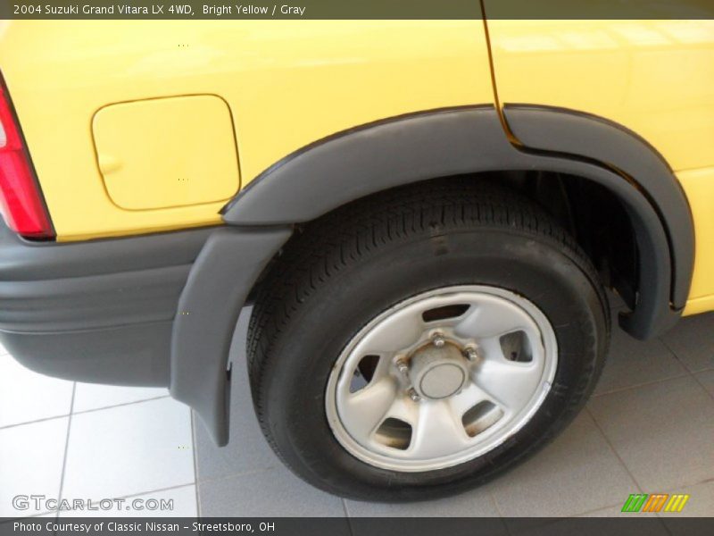 Bright Yellow / Gray 2004 Suzuki Grand Vitara LX 4WD