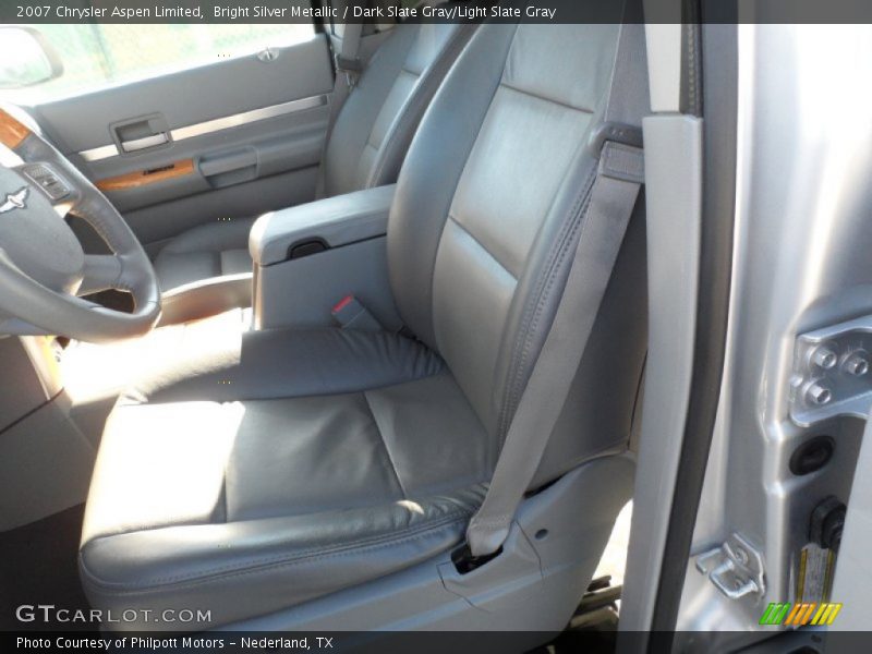 Bright Silver Metallic / Dark Slate Gray/Light Slate Gray 2007 Chrysler Aspen Limited