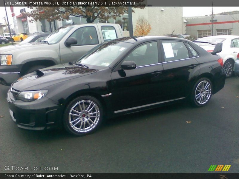  2011 Impreza WRX STi Obsidian Black Pearl