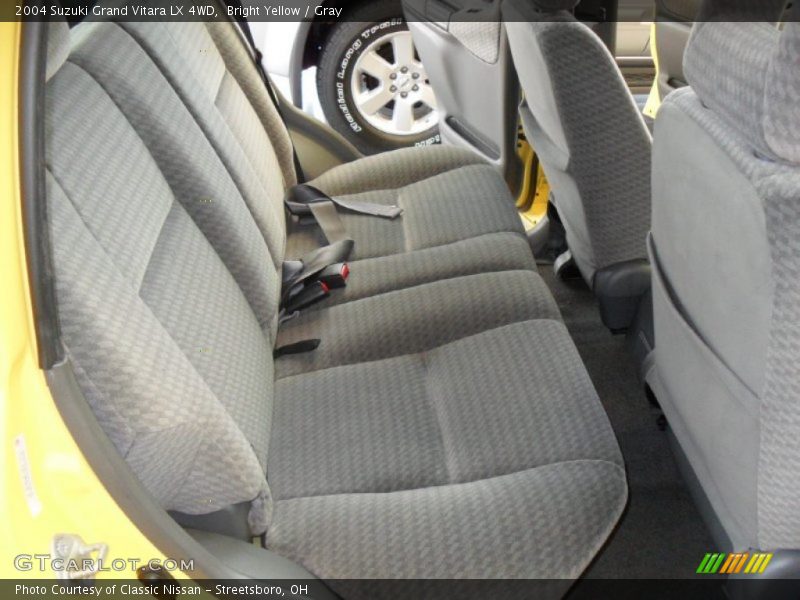  2004 Grand Vitara LX 4WD Gray Interior