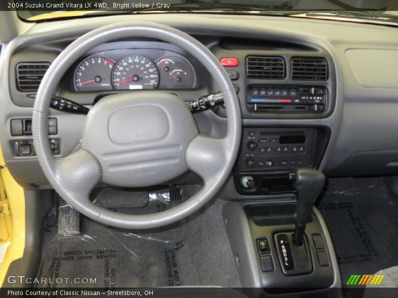 Bright Yellow / Gray 2004 Suzuki Grand Vitara LX 4WD