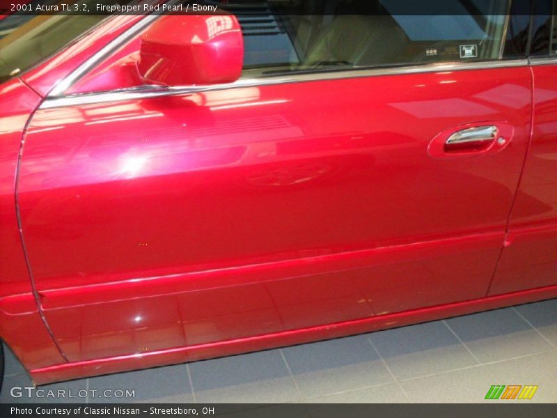 Firepepper Red Pearl / Ebony 2001 Acura TL 3.2