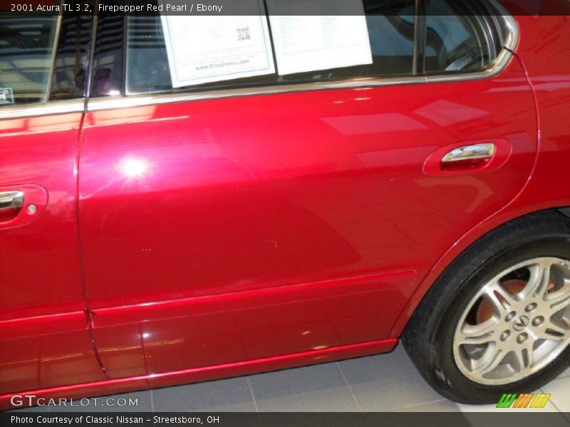 Firepepper Red Pearl / Ebony 2001 Acura TL 3.2