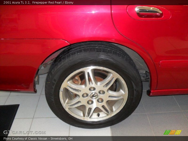 Firepepper Red Pearl / Ebony 2001 Acura TL 3.2
