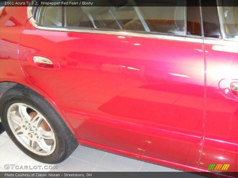 Firepepper Red Pearl / Ebony 2001 Acura TL 3.2