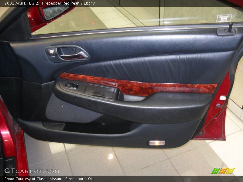 Firepepper Red Pearl / Ebony 2001 Acura TL 3.2