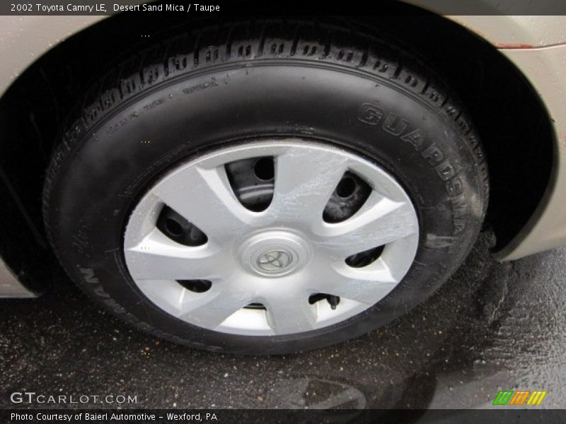 Desert Sand Mica / Taupe 2002 Toyota Camry LE