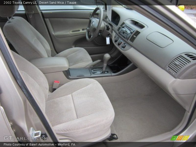 Desert Sand Mica / Taupe 2002 Toyota Camry LE