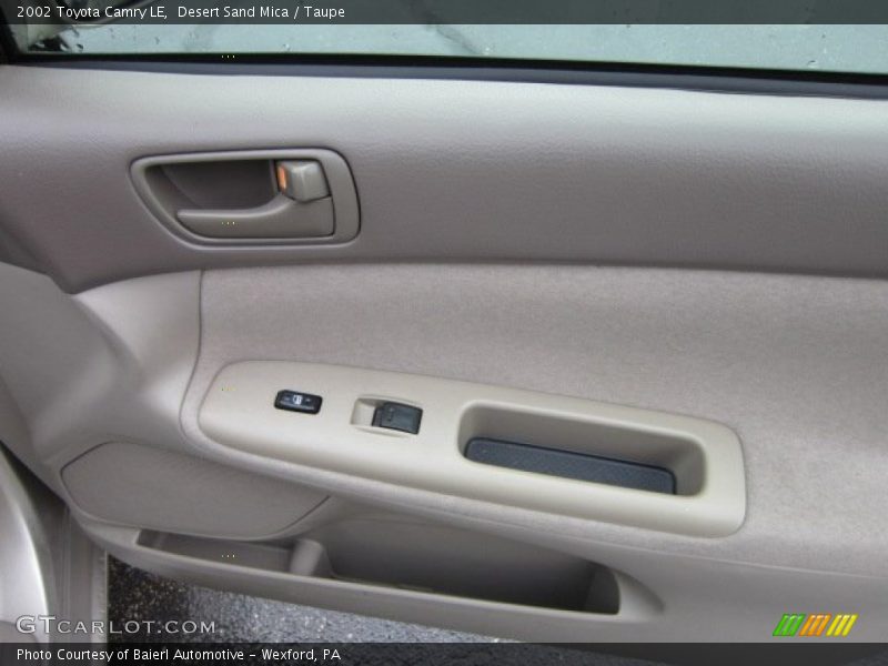 Desert Sand Mica / Taupe 2002 Toyota Camry LE