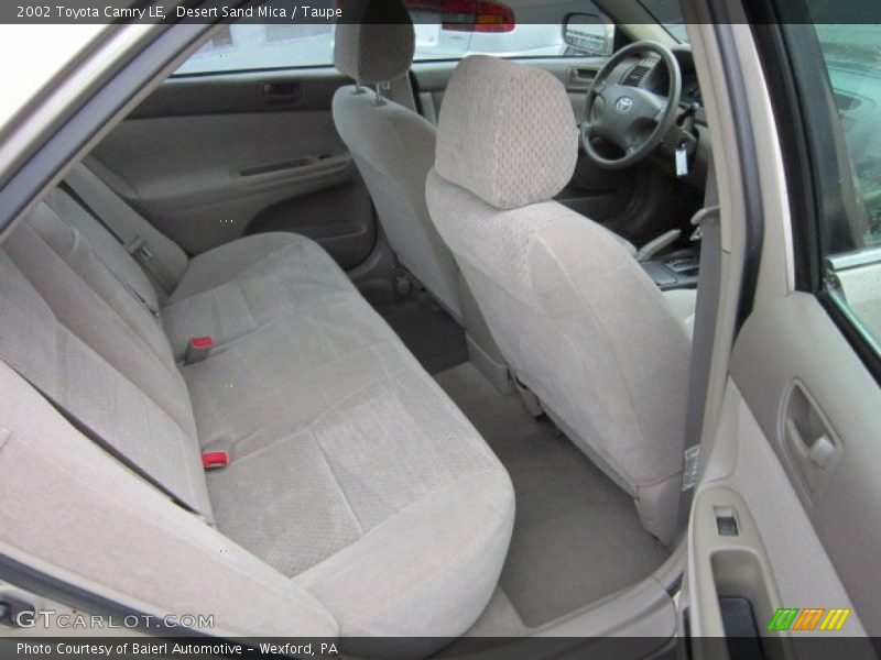 Desert Sand Mica / Taupe 2002 Toyota Camry LE