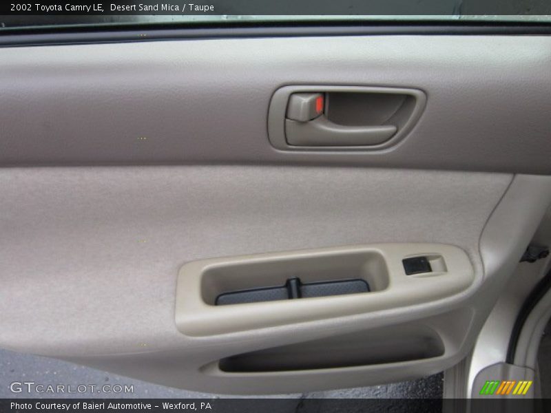 Desert Sand Mica / Taupe 2002 Toyota Camry LE