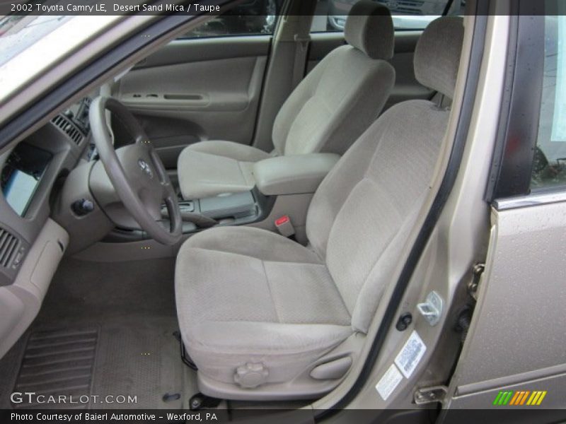 Desert Sand Mica / Taupe 2002 Toyota Camry LE