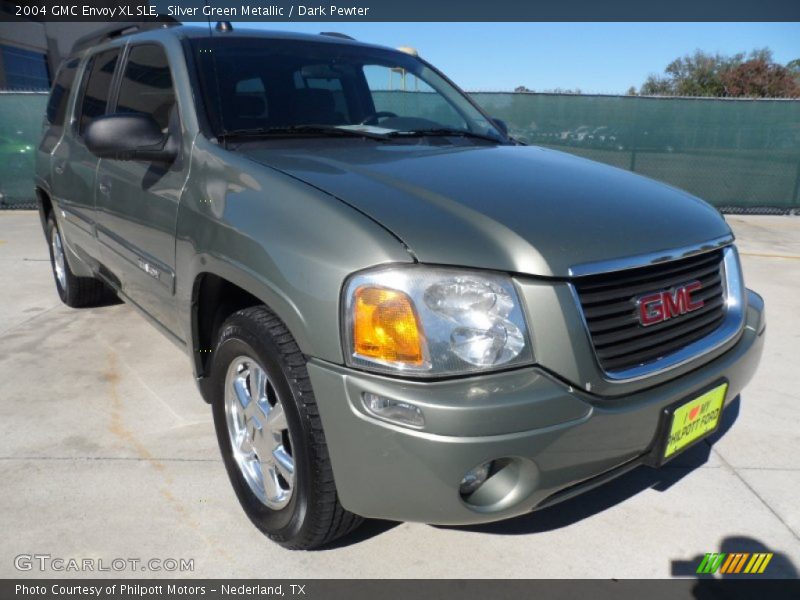 Silver Green Metallic / Dark Pewter 2004 GMC Envoy XL SLE