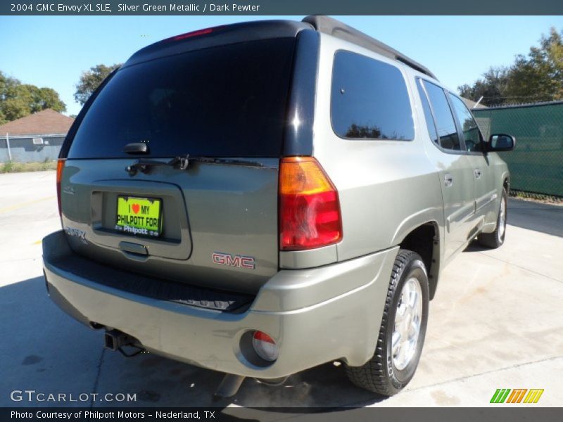 Silver Green Metallic / Dark Pewter 2004 GMC Envoy XL SLE