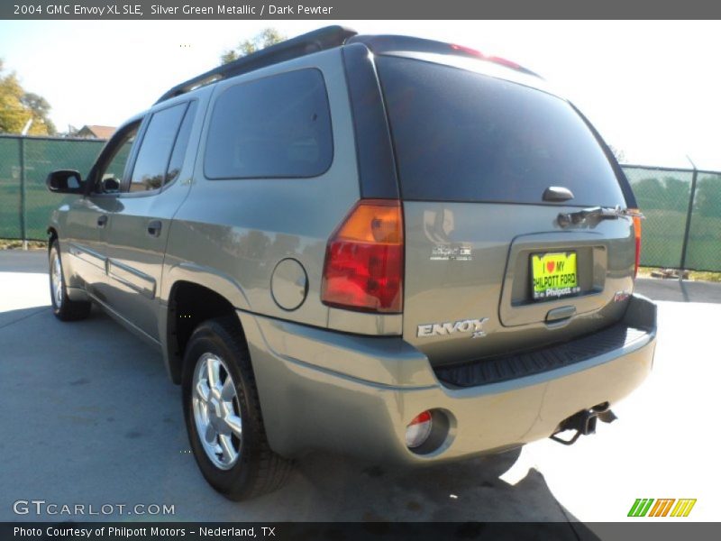 Silver Green Metallic / Dark Pewter 2004 GMC Envoy XL SLE