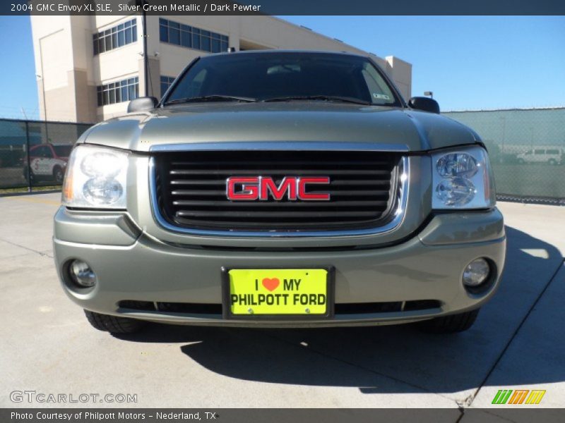 Silver Green Metallic / Dark Pewter 2004 GMC Envoy XL SLE