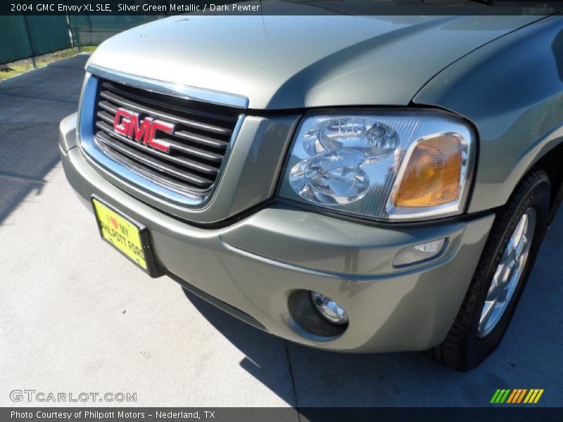 Silver Green Metallic / Dark Pewter 2004 GMC Envoy XL SLE