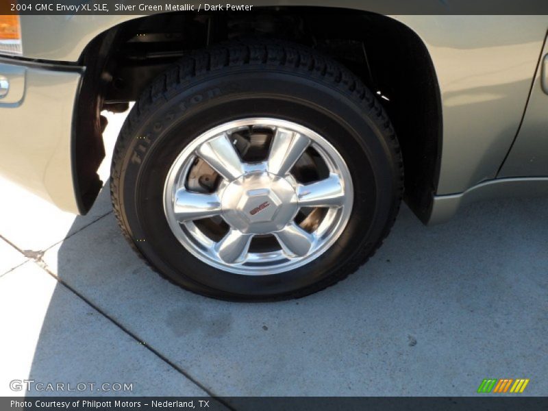 Silver Green Metallic / Dark Pewter 2004 GMC Envoy XL SLE