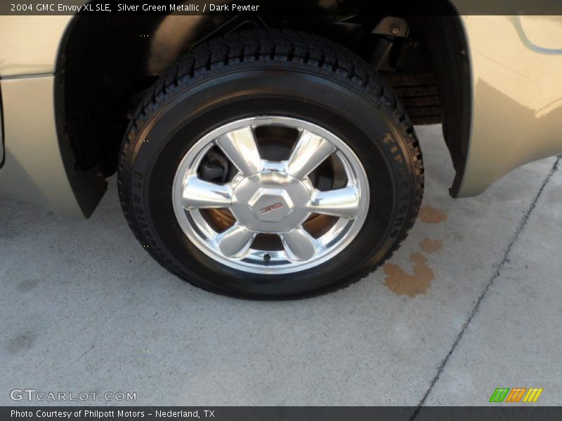 Silver Green Metallic / Dark Pewter 2004 GMC Envoy XL SLE