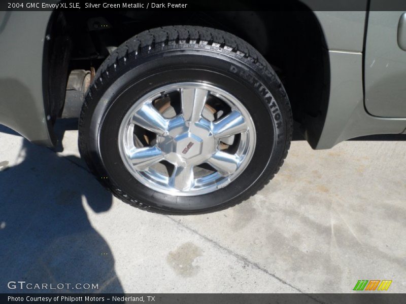Silver Green Metallic / Dark Pewter 2004 GMC Envoy XL SLE