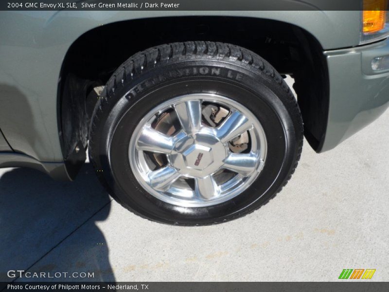 Silver Green Metallic / Dark Pewter 2004 GMC Envoy XL SLE