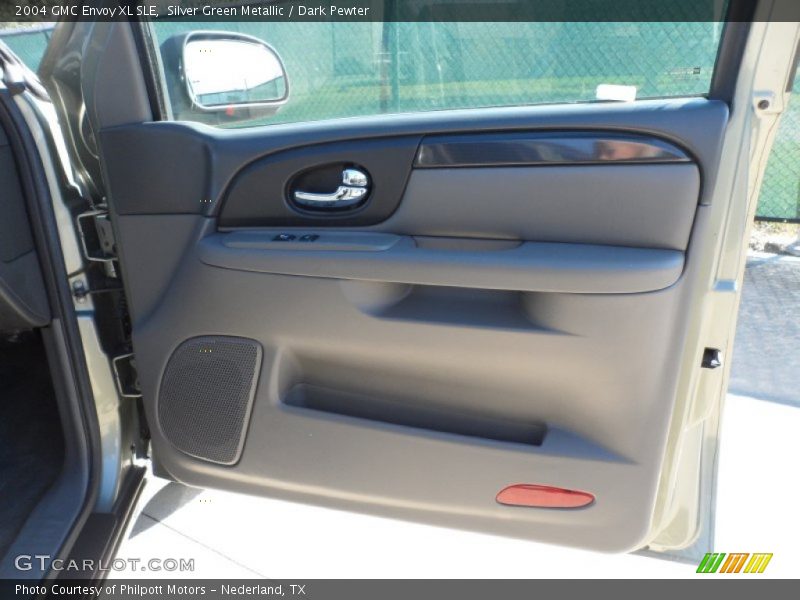 Silver Green Metallic / Dark Pewter 2004 GMC Envoy XL SLE