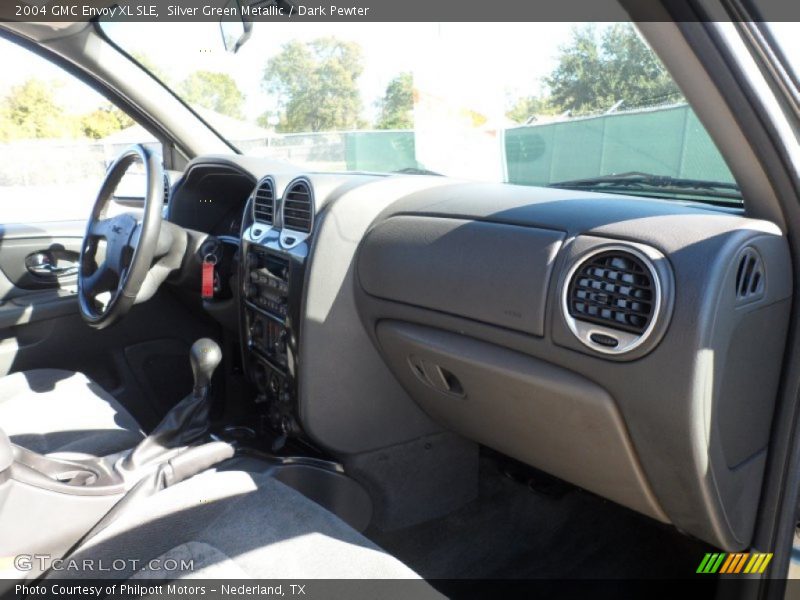 Silver Green Metallic / Dark Pewter 2004 GMC Envoy XL SLE