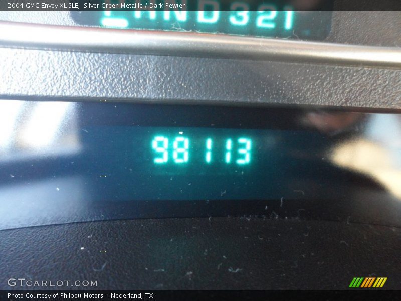 Silver Green Metallic / Dark Pewter 2004 GMC Envoy XL SLE