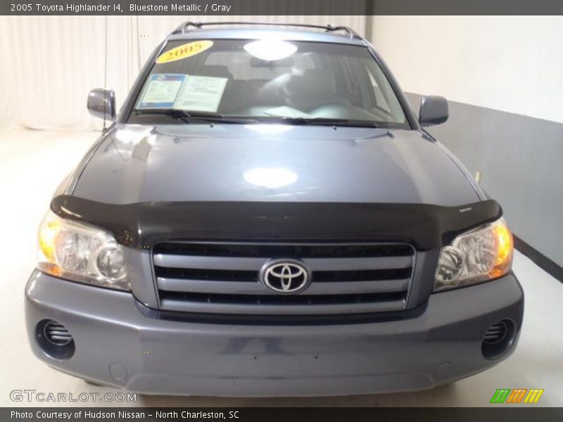 Bluestone Metallic / Gray 2005 Toyota Highlander I4