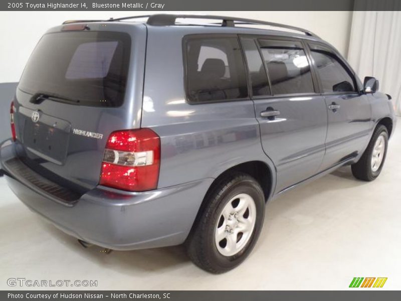 Bluestone Metallic / Gray 2005 Toyota Highlander I4