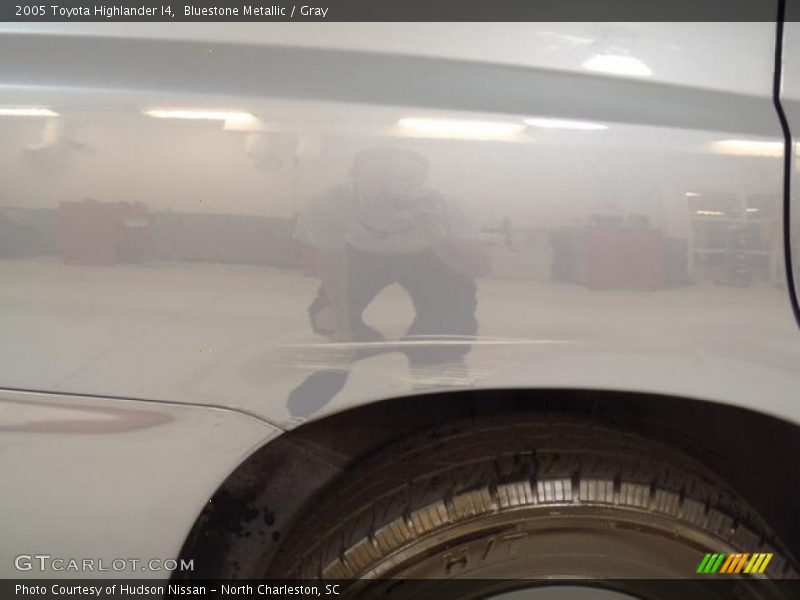 Bluestone Metallic / Gray 2005 Toyota Highlander I4