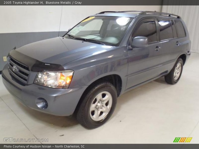 Bluestone Metallic / Gray 2005 Toyota Highlander I4