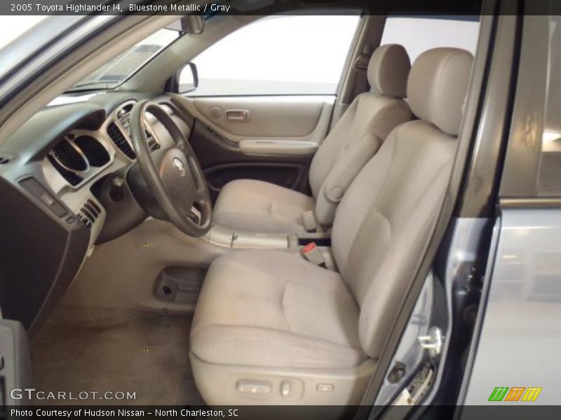 Bluestone Metallic / Gray 2005 Toyota Highlander I4