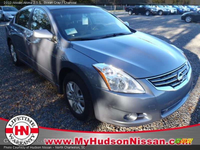Ocean Gray / Charcoal 2012 Nissan Altima 2.5 S