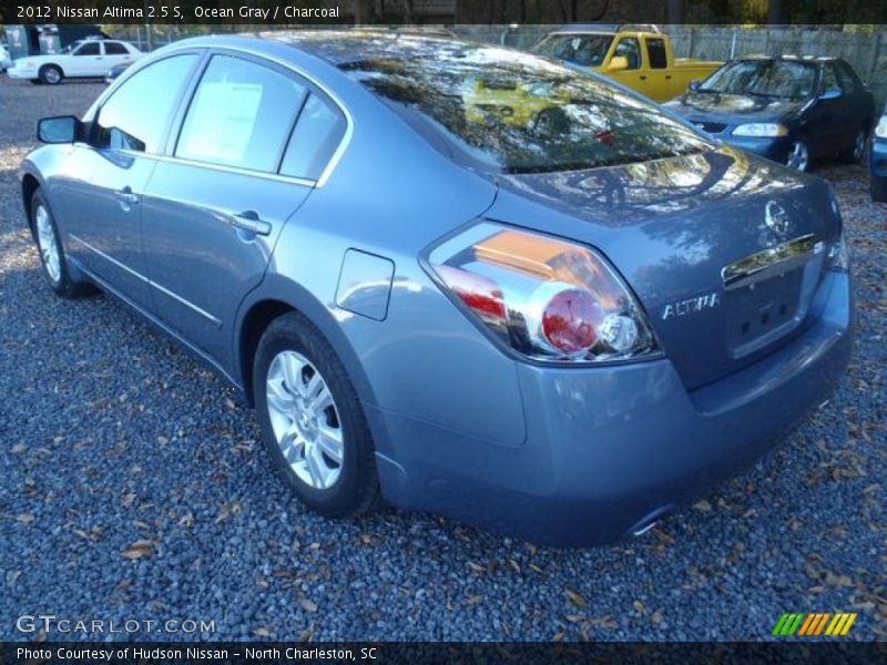 Ocean Gray / Charcoal 2012 Nissan Altima 2.5 S