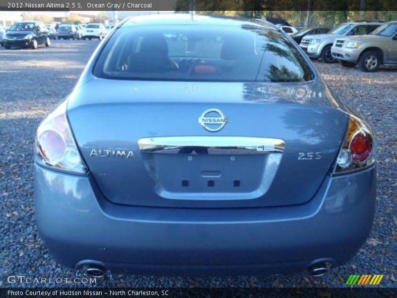 Ocean Gray / Charcoal 2012 Nissan Altima 2.5 S