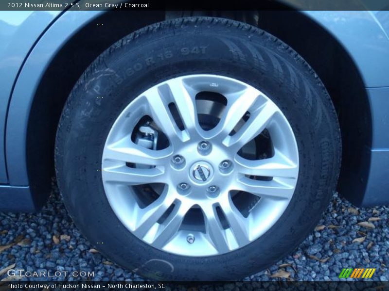 Ocean Gray / Charcoal 2012 Nissan Altima 2.5 S